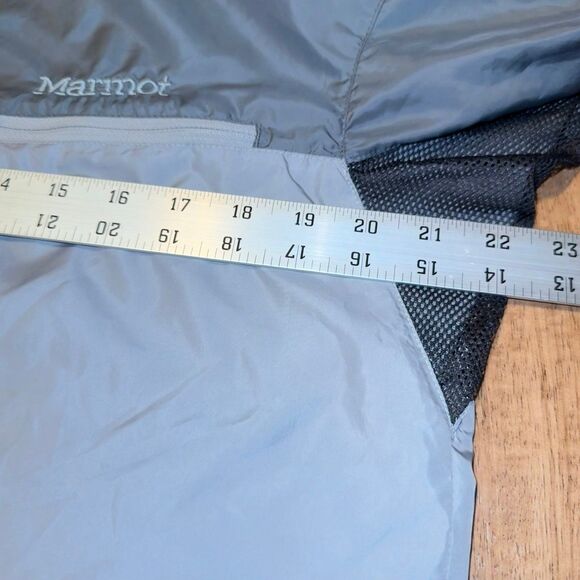 Marmot Jacket Men's Medium Lined Lightweight Full Zip Vented Camp Wind - Picture 7 of 8